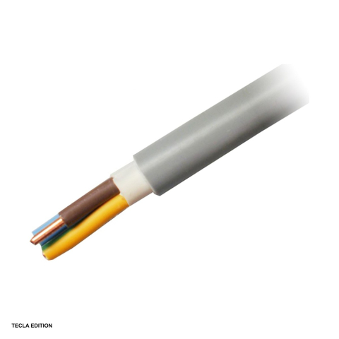 Rola cablu electric - Rola 100m cablu CYYF 3 x 2,5 mm2, conductoare din cupru masiv, izolatie si manta PVC, intarziere la propagarea flacarii