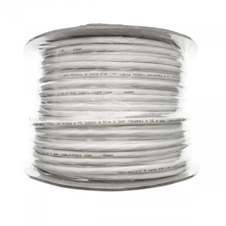 Rola Cablu FTP - Cablu FTP ecranat , CCA, Cat6, Rola 100m, gri, FPC-6004-L/100