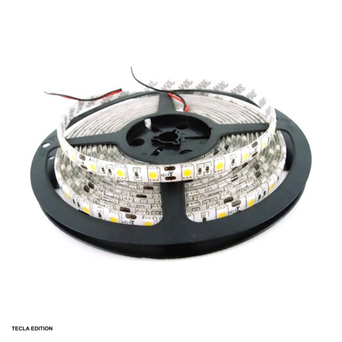Benzi Led - Rola 5m banda LED SMD 5050 12V 14,4 W/m, alb cald 2700K, 60 LED-uri/m, IP65, DL66514