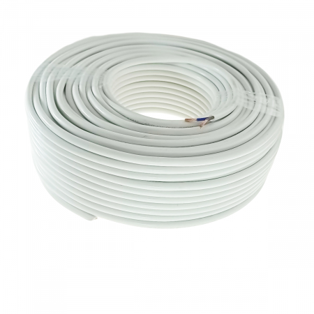 Rola cablu electric MYYM, 2 x 2.5 mmp, din cupru, 100m, CEMYYM-2-2.5MM-WH, 2C, 300/500V, alb [4]