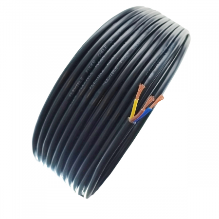 Rola cablu electric MYYM, 3 x 1.5 mmp, 100m, din cupru, CEMYYM-3-1.5MM-BK, 3C, 300/500V, negru [4]