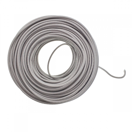 Rola cablu UTP, Alien 00129, cat6e, lungime 100 metri, CCA, AWG 23, de legatura retea, ethernet, gri [2]