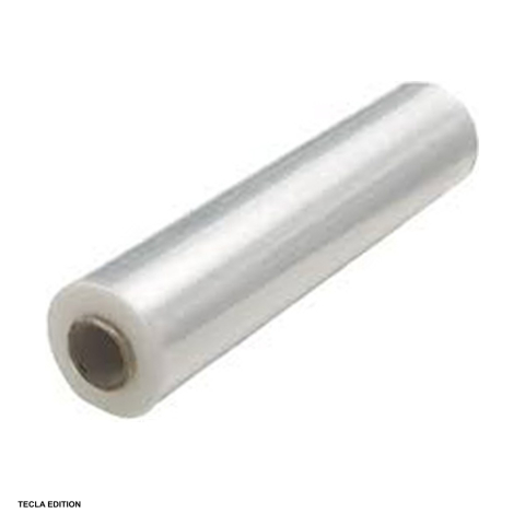 Bricolaj - Rola folie stretch manuala, grosime 23 microni, greutate 1.3 kg inclusiv tubul de 100 g, latime 500 mm, transparenta