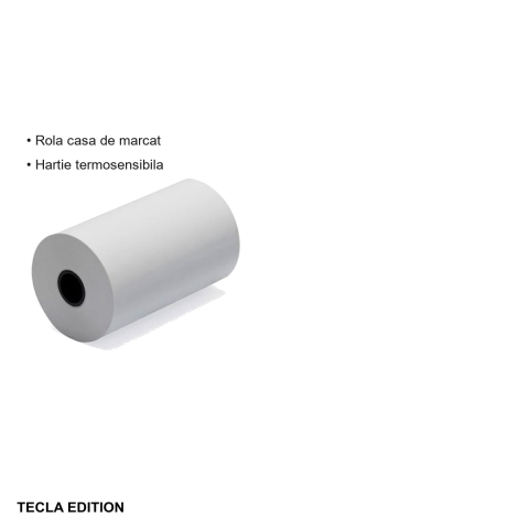 Rola hartie termica 110mm x 25m Tecla Edition, pentru case de marcat [2]