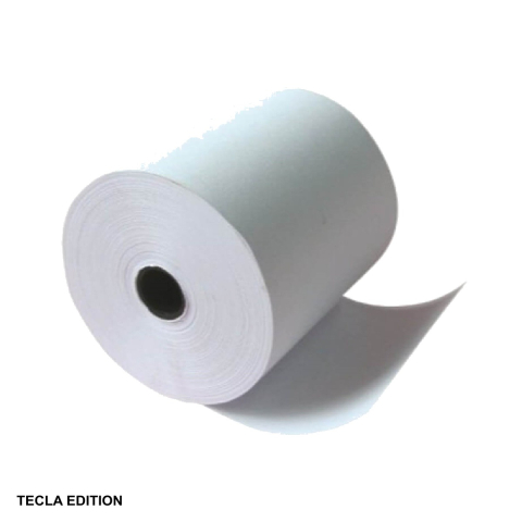 Hartie si role pentru case de marcat - Rola hartie termica Tecla Edition, 80 mm x 75 m, pentru case marcat si imprimante termice