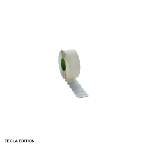 Etichete de pret si role autoadezive - Role de pret albe Tecla Edition 26x12 mm, 1500 etichete pe rola, pentru etichetare rapida in magazine