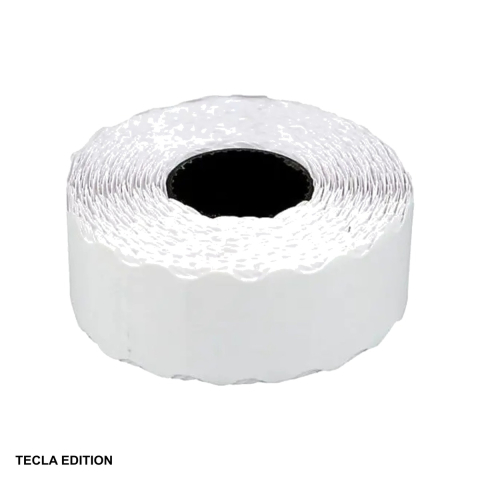 Etichete de pret si role autoadezive - Role de pret albe Tecla Edition, 26x16 mm, 1000 etichete pe rola, pentru etichetare rapida