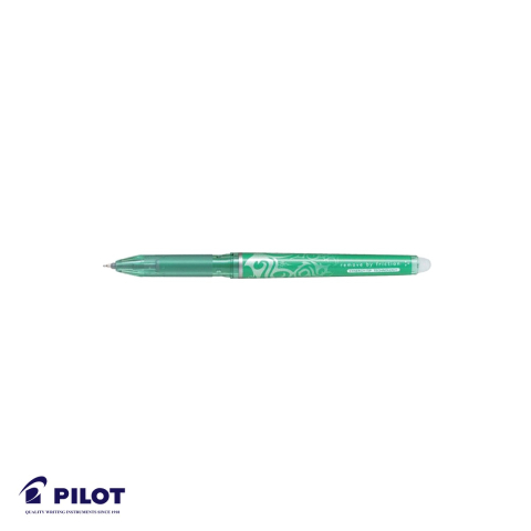 Birotica papetarie - Roller 0.5mm verde Pilot FriXion Ball, cerneala termosensibila stergibila, pentru birou si scoala