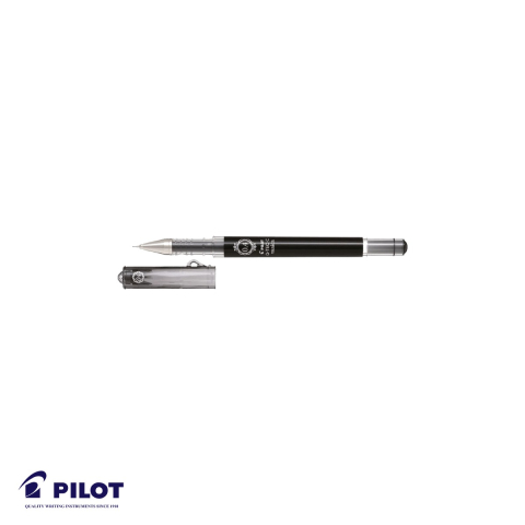 Birotica papetarie - Roller cu gel 0.4mm Pilot G-Tec-Maica negru, design elegant cu imitatie diamant, pentru scris zi de zi
