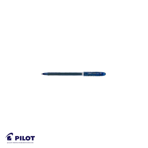 Birotica papetarie - Roller cu gel albastru Pilot Super Gel 0.7mm, scriere fluida, pentru birou si scoala