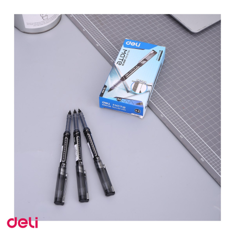 Roller Deli Free Ink, 0.5 mm negru [4]