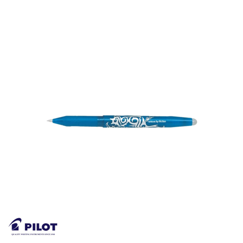 Birotica papetarie - Roller Pilot FriXion Ball 0.7mm albastru deschis, cerneala termosensibila, scriere si stergere fara deteriorarea hartiei