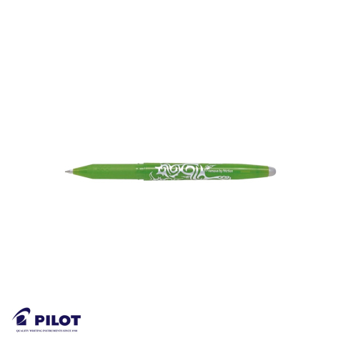 Birotica papetarie - Roller Pilot FriXion Ball 0.7mm verde deschis, cerneala termosensibila, ideal pentru notite si schite