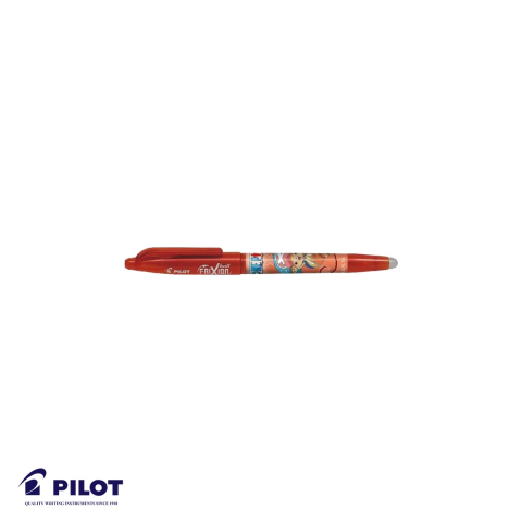 Birotica papetarie - Roller Pilot FriXion Ball One Piece 0.7 mm rosu, editie limitata anime, cerneala termosensibila