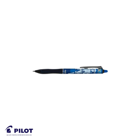 Birotica papetarie - Roller Pilot Frixion Plus 0.7 mm albastru cu mecanism, editie limitata One Piece, personaje anime