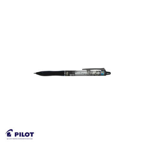 Birotica papetarie - Roller Pilot Frixion Plus 0.7 mm negru, editie limitata One Piece, cerneala termosensibila