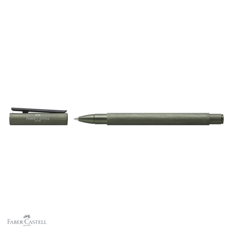 Roller premium Faber-Castell Neo Slim, corp subtire din metal lacuit verde, pentru profesionisti [3]
