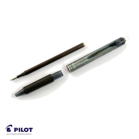 Roller retractabil Pilot FriXion Ball Clicker 0.5mm negru, cerneala termosensibila, scriere si stergere repetata [3]