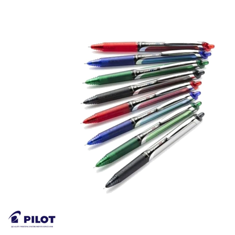 Roller retractabil Pilot Hi-Tecpoint V5, varf fin 0.5 mm, cerneala albastra, pentru scriere precisa [4]
