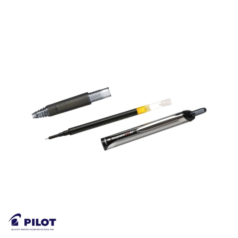 Roller retractabil Pilot Hi-Tecpoint V5, varf fin 0.5 mm, cerneala albastra, pentru scriere precisa [3]