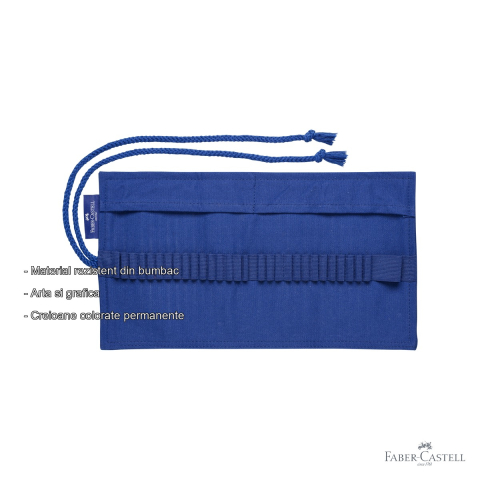 Rollup neechipat Faber-Castell Goldfaber pentru creioane, capacitate 28 piese, material bumbac [1]