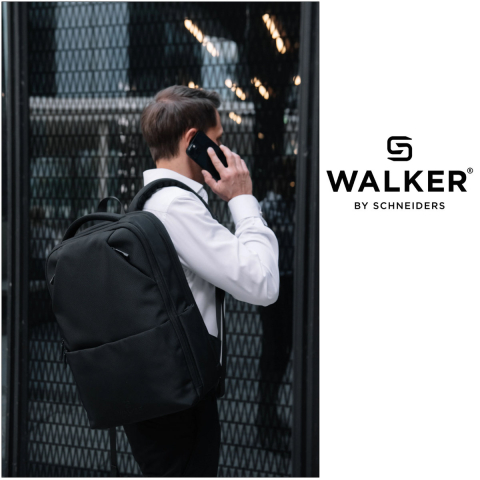 Rucsac Business Ally, produs Walker by Schneiders, 30x44x18 cm, negru [6]