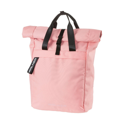Bagaje si Accesorii - Rucsac Classic Roll Top Pink Sand, Walker by Schneiders, 29 x 40 x 15 cm, 20-23 L, roz