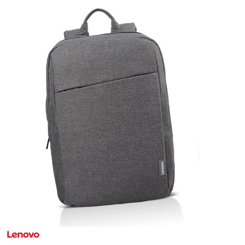 Genti laptop - Rucsac laptop Lenovo 15.6-inch Laptop Casual Backpack B210 pentru laptop 15,6 inch, material respingator de apa, buzunar frontal cu acces rapid, gri, 4X40T84058
