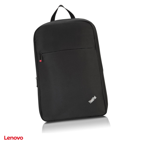Genti laptop - Rucsac laptop Lenovo ThinkPad 15.6-inch Basic Backpack pentru laptop ThinkPad 15,6 inch, compartiment captusit pentru laptop, poliester, negru, 4X40K09936