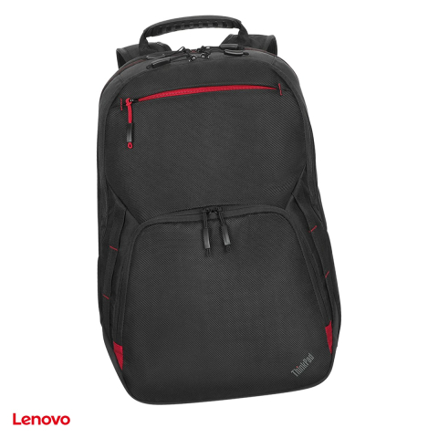 Genti laptop - Rucsac laptop Lenovo ThinkPad Essential Plus 15.6-inch Backpack Eco pentru laptop 15,6 inch, compartiment separat pentru laptop, 60% RPET, negru, 4X41A30364