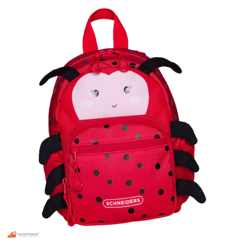 Rucsacuri urbane si sport - Rucsac pentru gradinita Schneiders Lilo Ladybug, 18.5x27x11 cm, 6 l, rosu