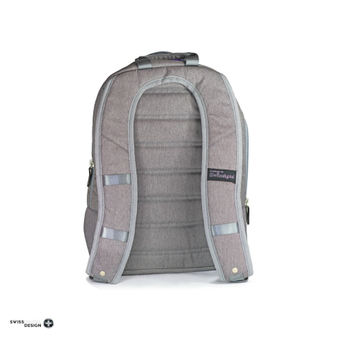 Rucsac pentru laptop Swiss Digital, 13 inch, gri [4]