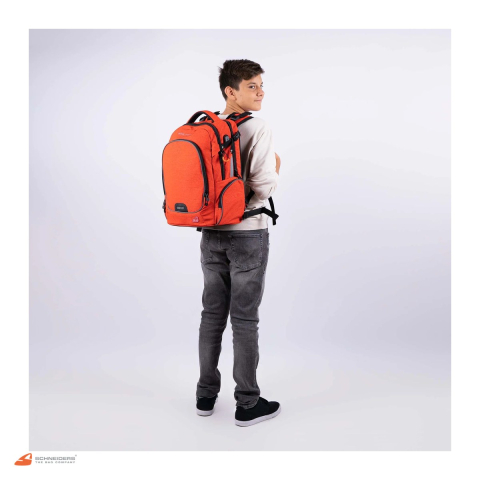 Rucsac Walker by Schneiders Campus Wizzard, 32x46x21 cm, 33 l, rosu melange [4]