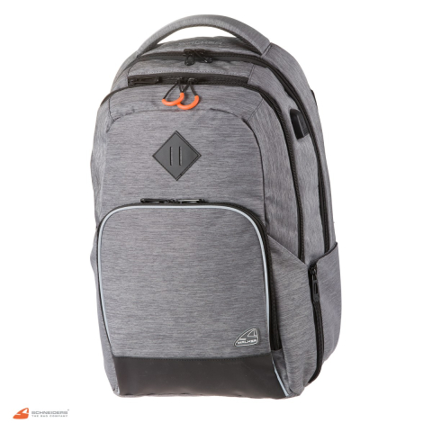 Rucsacuri - Rucsac Walker by Schneiders College Wizzard, 30x47x18 cm, 29 l, gri piatra melange