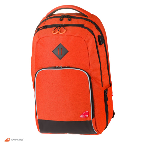 Rucsacuri - Rucsac Walker by Schneiders College Wizzard, 30x47x18 cm, 29 l, rosu melange