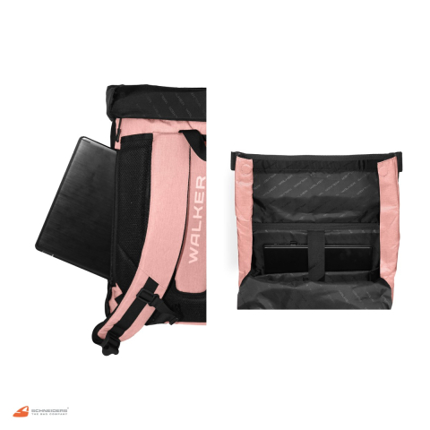 Rucsac Walker by Schneiders Concept 2 Mika, 34x44x12 cm, 21 l, roz flamingo [4]