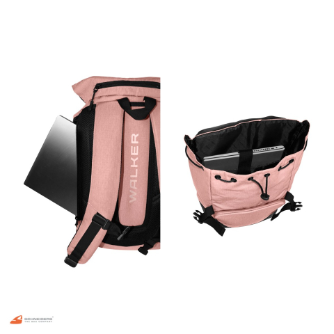 Rucsac Walker by Schneiders Concept 2 Sol, 33x48x15 cm, 25 l, roz flamingo [4]