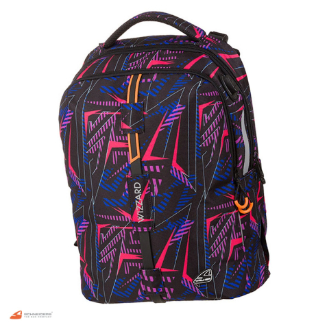 Rucsacuri - Rucsac Walker by Schneiders Elite Wizzard, 32x46x20 cm, 34 l, neon lights