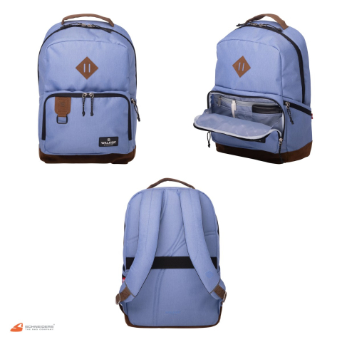 Rucsac Walker by Schneiders Pure Eco, 30x46x20 cm, 29 l, niagara [3]