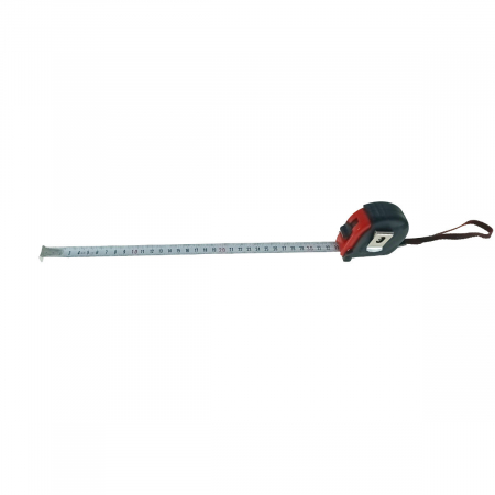 Ruleta metalica, 3m x 16mm, cu buton blocare, clema prindere, FS-11597, negru cu rosu [1]