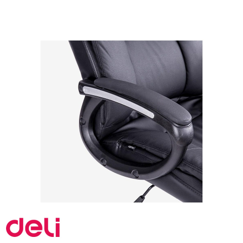 Scaun directorial Deli 4913S, imitatie piele, ergonomic cu 3 zone de presiune, pentru birou [4]