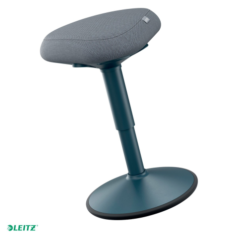 Birou & Ergonomie - Scaun ergonomic Leitz pentru sezut activ, reglabil pneumatic 47-64 cm, gri carbune