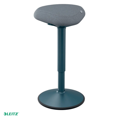 Birou & Ergonomie - Scaun ergonomic Leitz pentru sezut activ, reglabil pneumatic 57-82 cm, gri carbune