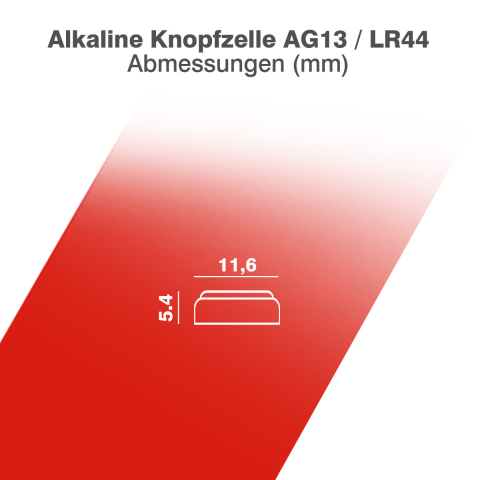 Set 10 Baterii Alcaline AG13 / LR44 / A76 1.5V 158mAh, Dimensiuni 11.6x5.4 mm, Cea Mai Comuna, Pentru Jucarii, Calculatoare, Instrumente Medicale, Blister, Camelion [3]