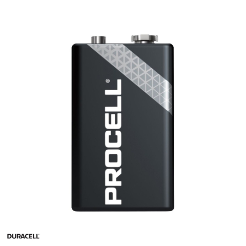 Set 10 baterii alcaline Duracell Procell ECO Industrial 9V 6LR61, 9 V, 48.5 x 26.5 x 17.5 mm, in cutie [3]