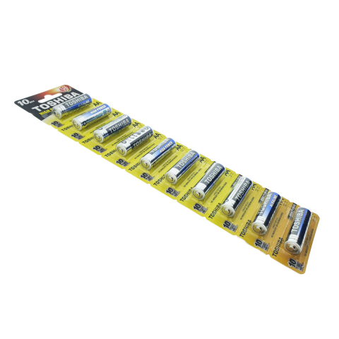 Set 10 Baterii Alcaline Toshiba High Power AA LR06, 1.5V, Performanta Ridicata si Durata Extinsa, pentru Dispozitive Electrice si Electronice, Economie si Stocare Sigura [3]