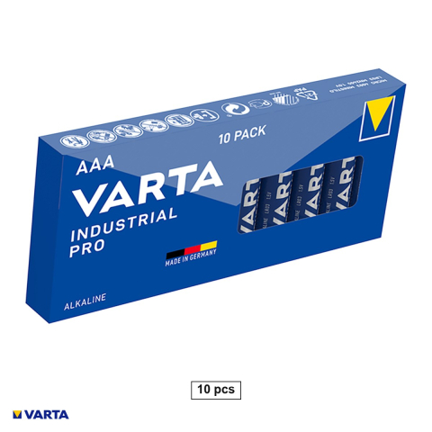 Energy - Set 10 baterii alcaline VARTA AAA LR03, 1.5 V, 10.5 x 44.5 mm, in cutie
