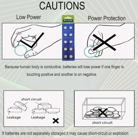 Set 10 Baterii Buton LR44 (AG13, A76, L1154, V13GA) - Alimentare 1.5V de Mare Capacitate pentru Jucarii, Ceasuri, Telecomenzi si Electronice Diverse - 160mAh [4]