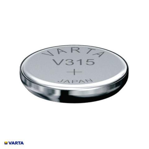 Set 10 baterii ceas VARTA V315 SR716SW SR67, oxid de argint, 1.55 V, 20 mAh, 7.9 x 1.65 mm, 10 blistere [3]
