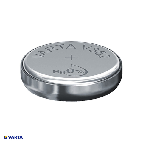 Set 10 baterii ceas VARTA V362 SR721SW SR58 AG11, oxid de argint, 1.55 V, 21 mAh, 7.9 x 2.1 mm, 10 blistere [3]